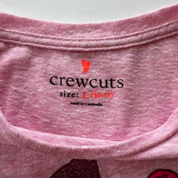 CREWCUTS Short Sleeve Graphic Tee - Kids Size L (10-11) - Picture 4 of 6